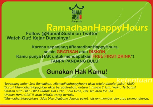 #RamadhanHappyHours Header Blog - Flyer Online